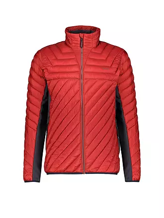 MERU | Giacca ibrida da uomo Halifaxd con cappuccio | braun